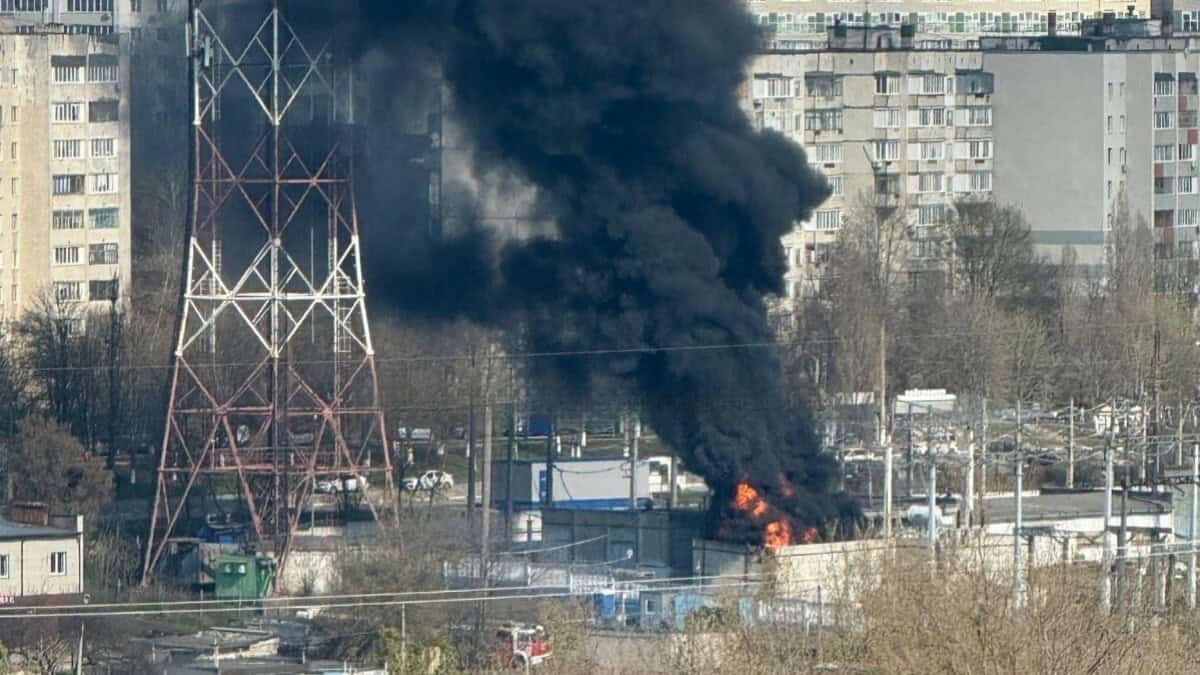 Drones Strike Electrical Substation in Belgorod
