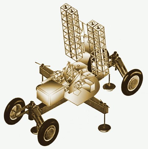 Проєкт пускової установки для ракет Р-77 на базі зенітної гармати АЗП-57. Фото Military Journal