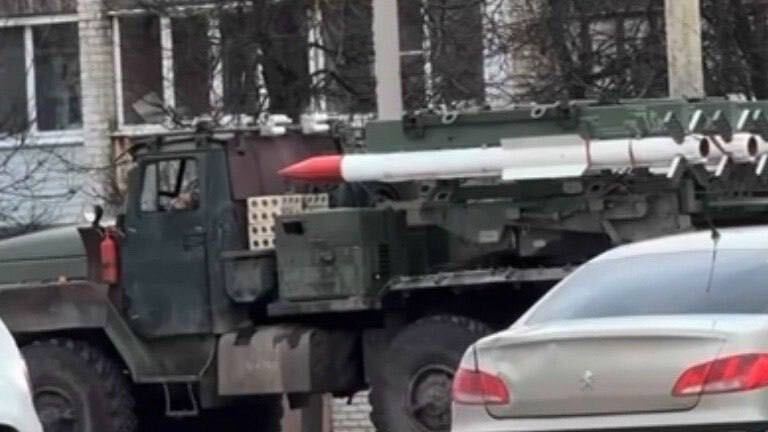 В Росії помітили ЗРК озброєний авіаційними ракетами Р-77-1