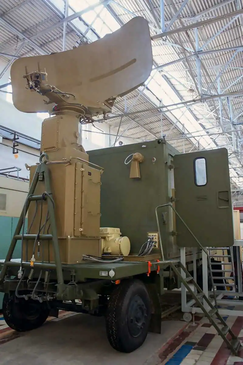 The MR-10M1 Mys-M1 radar. Photo credits: radartutorial