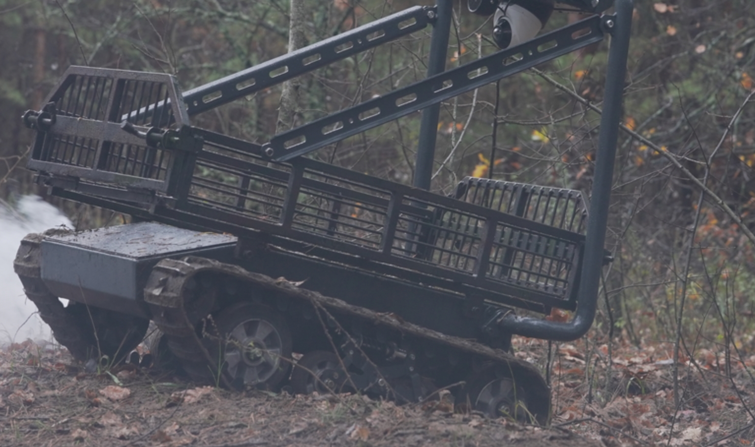 The Nurse TB ground drone. Photo credits: Ratel Robotics