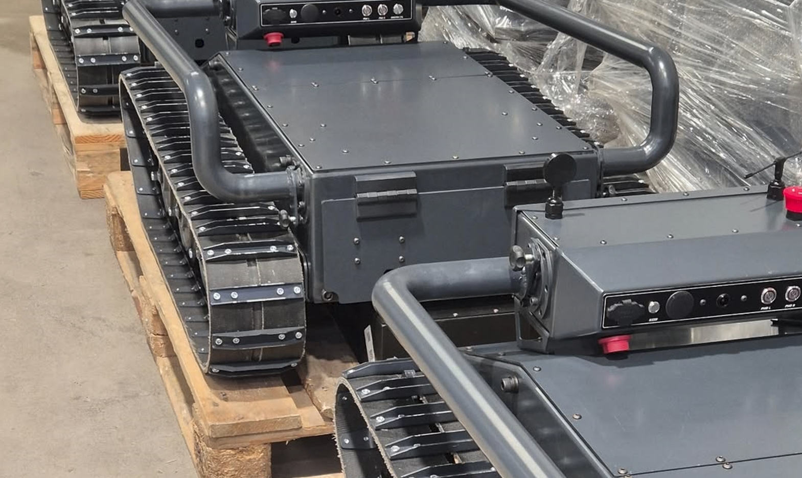 Ukraine Masters Manufacturing of Rubber Tracks for UGVs