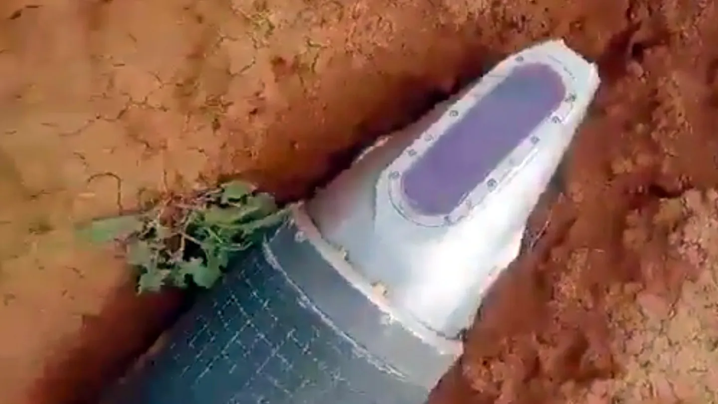 Intact THAAD Warhead and Kinetic Block Found in Syria