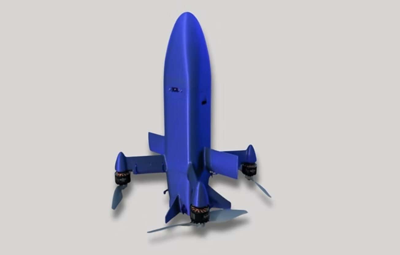 The Ukrainian Terra A1 interceptor drone from Amazing Drones