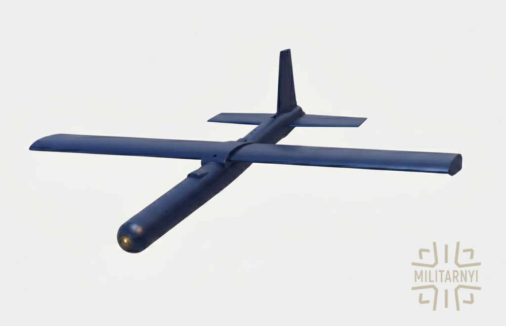 Ілюстрація українського дрона-перехоплювача Terra A2 від Amazing Drones. Джерело: Мілітарний