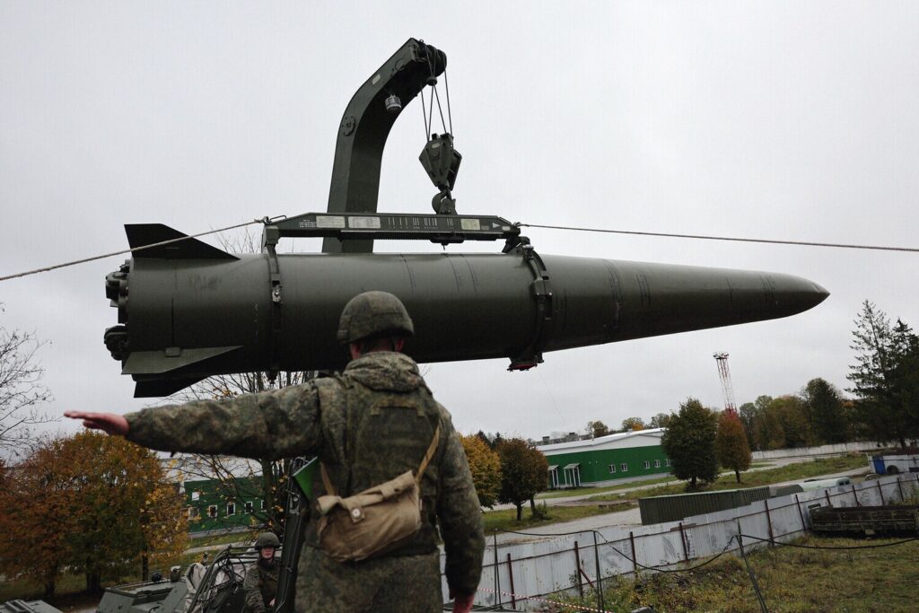 Російська балістична ракета «Искандер-М».