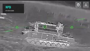 Operators from the 1st USF Center Struck Tor-M1 in the Donetsk Region and Destroyed a Logistics Hub in the Luhansk Region