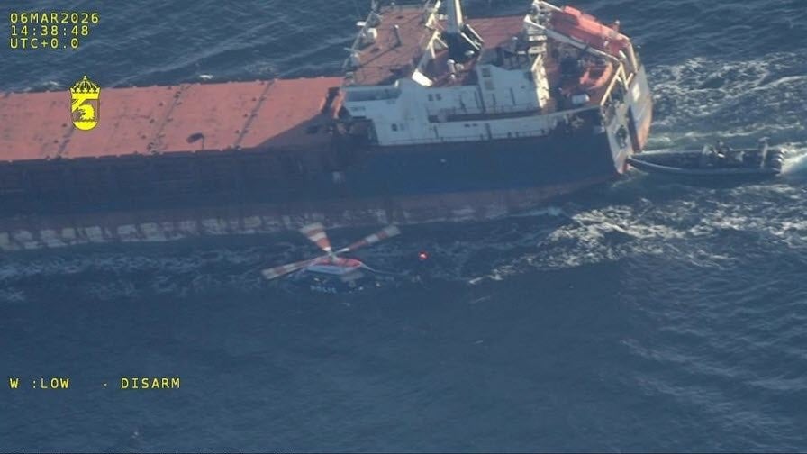 Sweden Seizes Vessel Caffa Carrying Stolen Ukrainian Grain