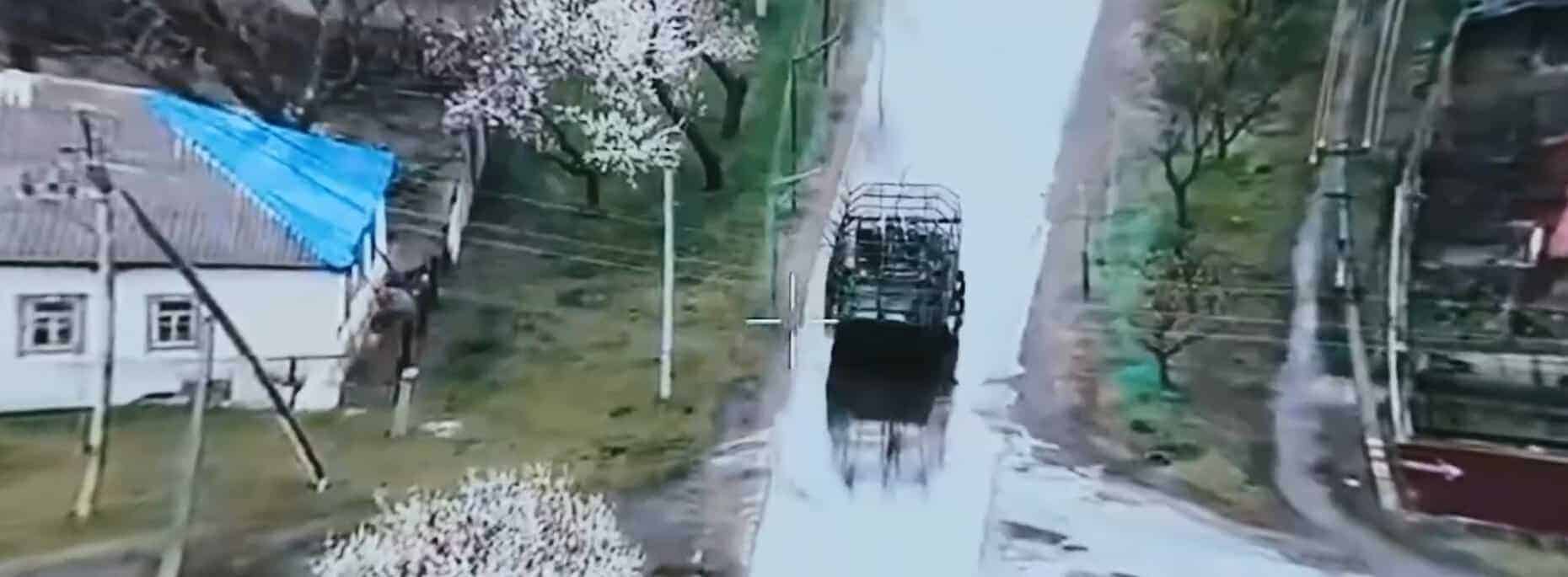Evacuation of civilians on an APC. Photo credits: 3AC video