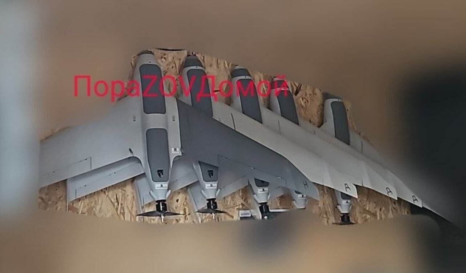 Russian Lys-2 interceptor drones. 2026. Source: @TheDeadDistrict