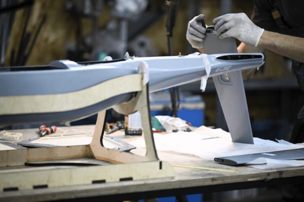 Production of Ukrainian drones. Photo credits: theworld.org