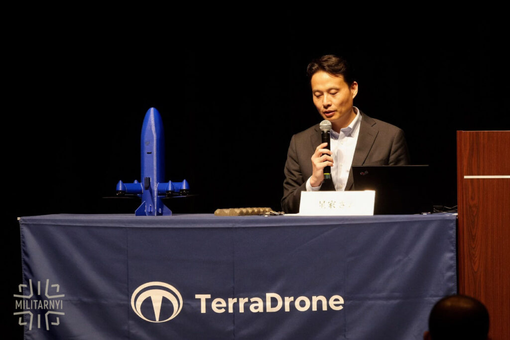 Генеральний директор Terra Drone Тору Токусіге. Джерело: Мілітарний