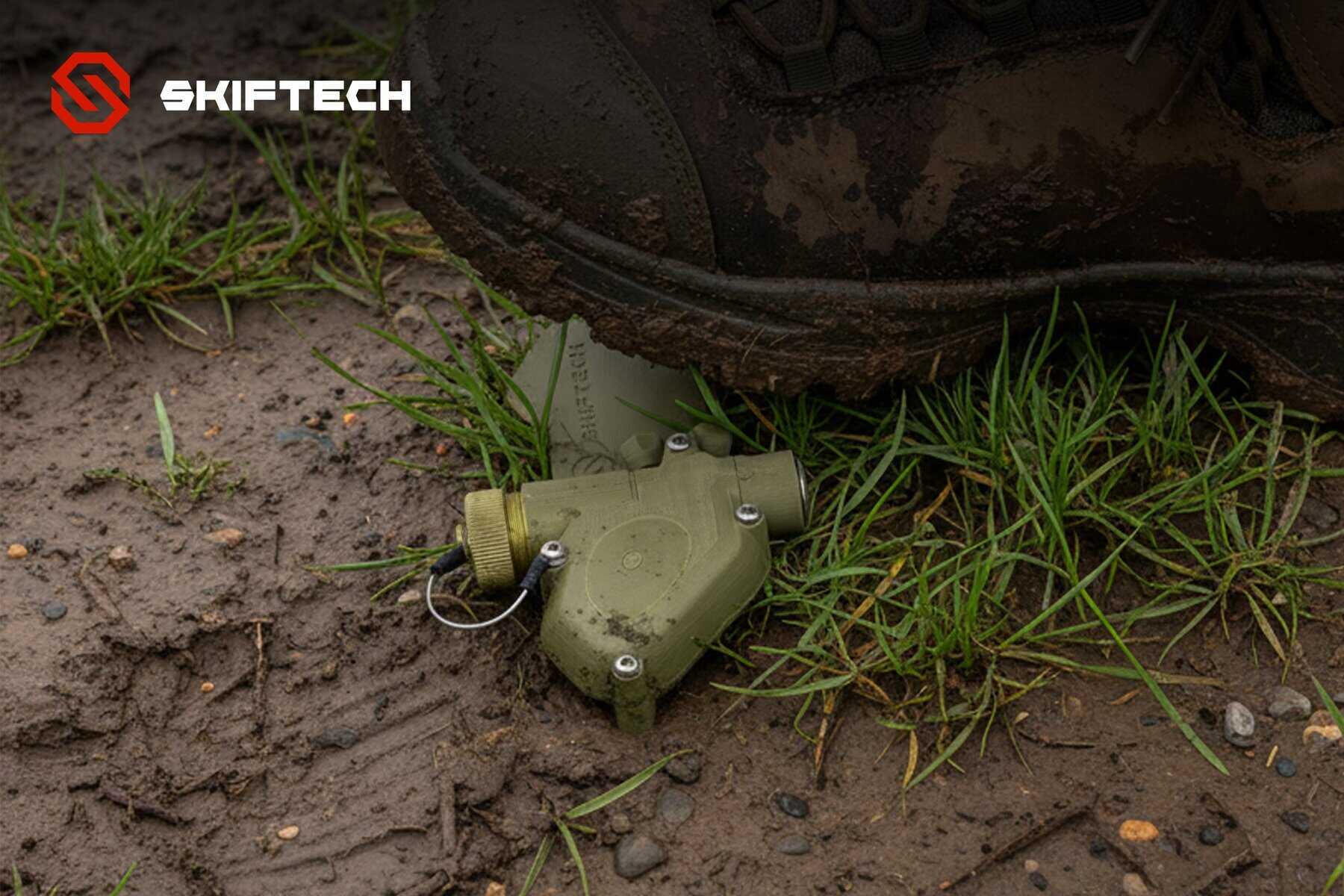 Український імітатор міни ПФМ-1 «Пелюстка». 2026 рік. Джерело: Skiftech