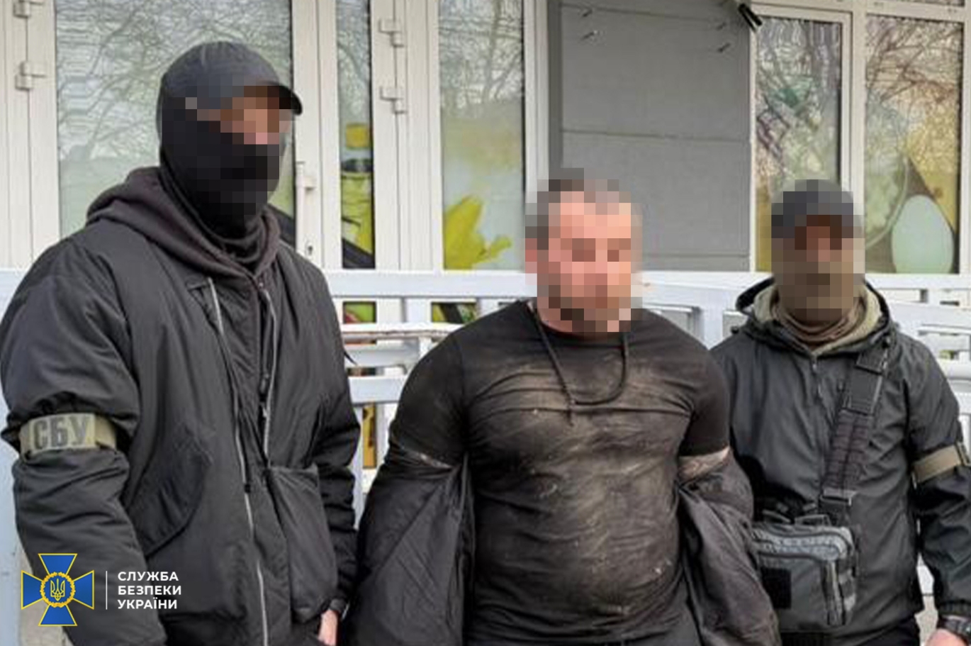 The detained hitman from the Balkans. April 2026. Source: SSU