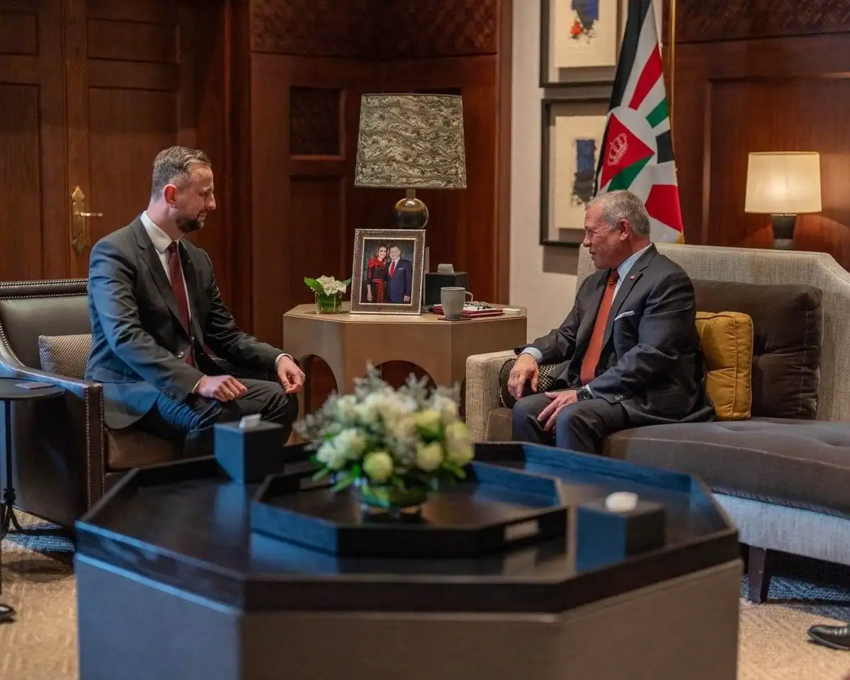 Polish Defense Minister Władysław Kosiniak-Kamysz met with King Abdullah II of Jordan on March 31, 2026. Photo credits: Władysław Kosiniak-Kamysz