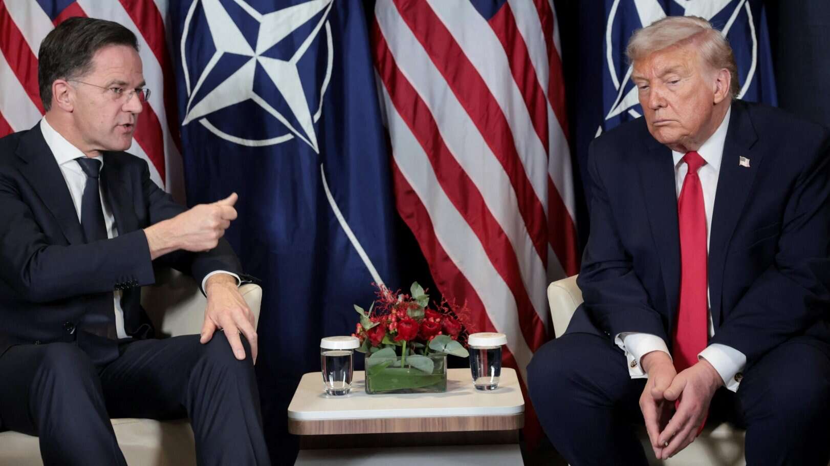 NATO Secretary General Mark Rutte and US President Donald Trump during a bilateral meeting in Davos, Switzerland, in January 2026. Photo credits: BBC