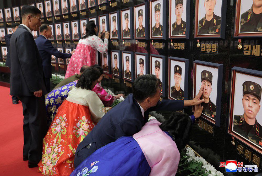 Portraits of North Korean military personnel eliminated in Ukraine. August 2025, North Korea. Photo credits: kcnawatch.xyz