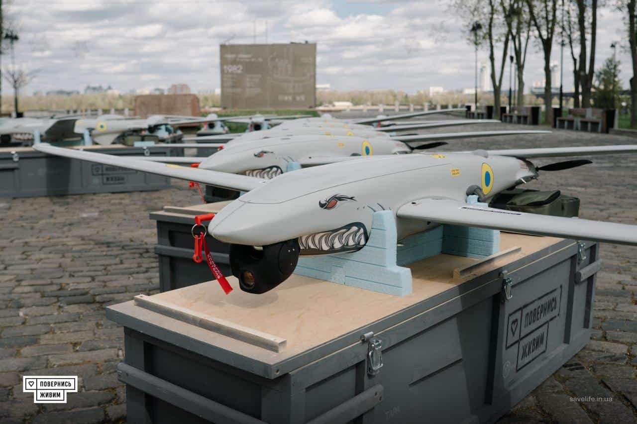 15-та бригада артрозвідки отримала 24 комплекси Shark від «Повернись живим»
