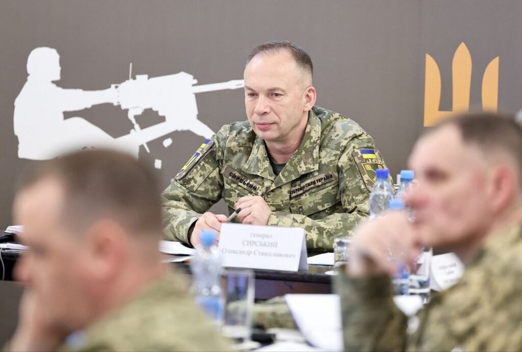 Олександр Сирський. Квітень 2026. Фото: Генеральний штаб ЗСУ