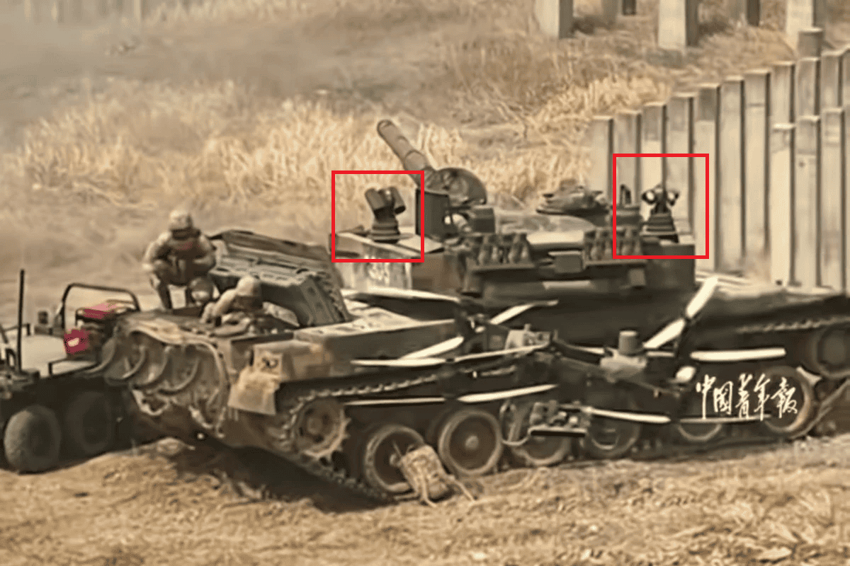 China Equips Type 96 Tanks With Drone Defense Systems