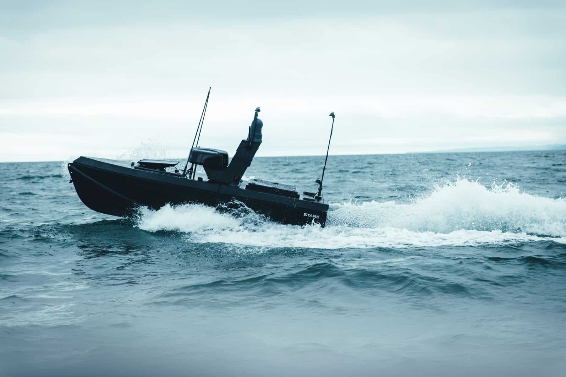 Морські дрони STARK отримають лазерну систему для захисту від безпілотників