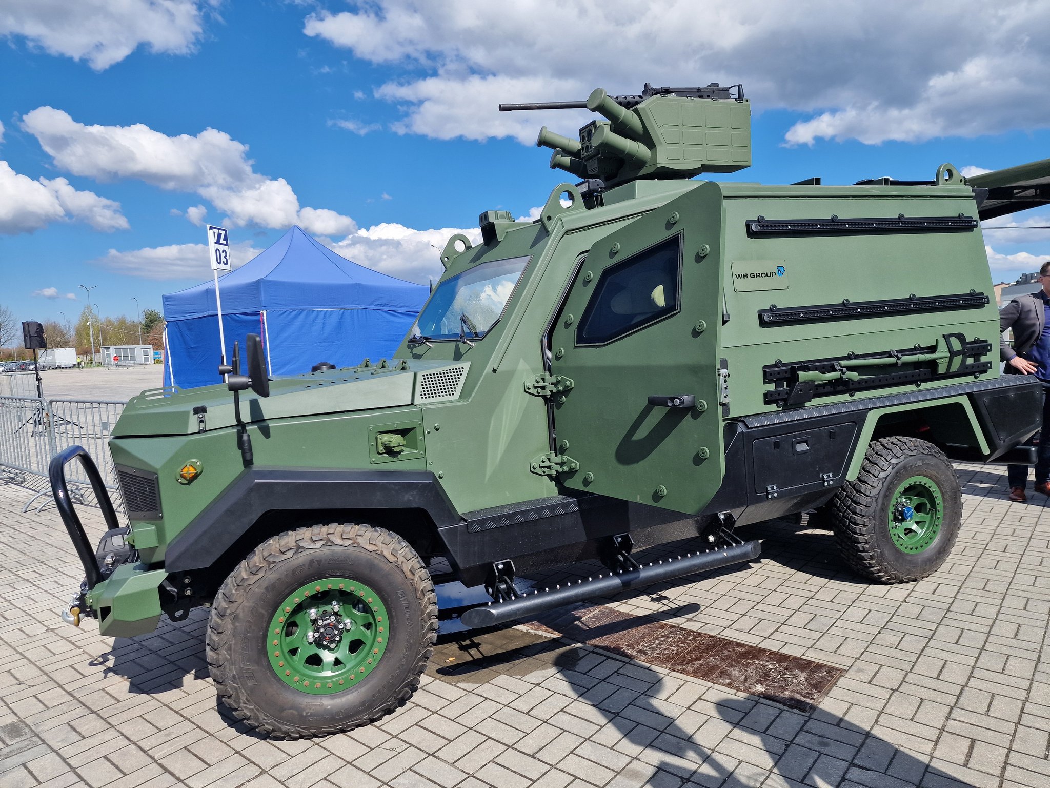 У Польщі представили бронеавтомобіль Vertus на шасі Toyota Land Cruiser