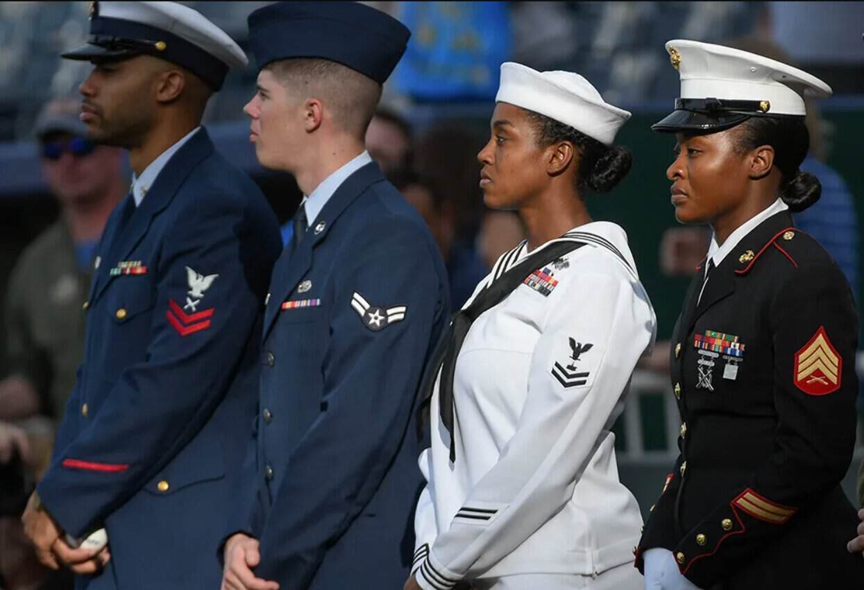 US military. Photo credits: pewresearch.org