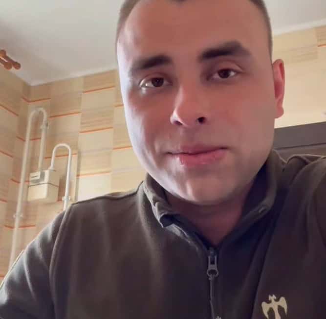 Пропагандист Олексій Земцов, що веде телеграм-канал «Воевода вещает». Джерело: ASTRA