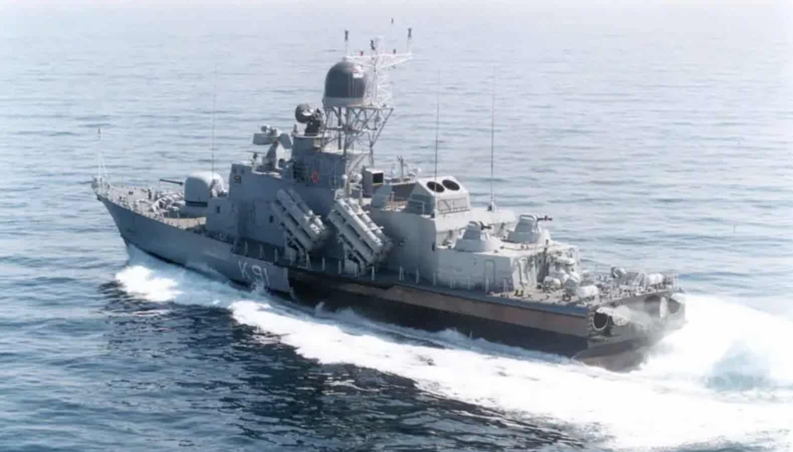 Project 12418 Molniya missile boat. Photo credits: Russian Ministry of Defense
