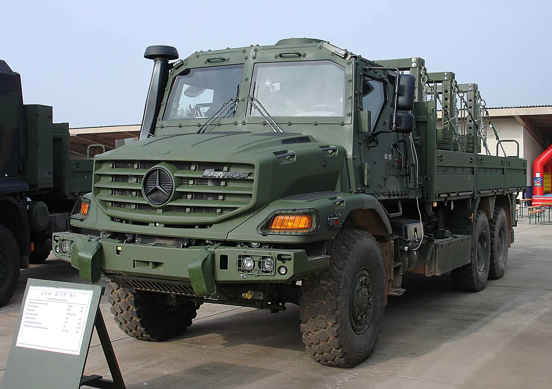 Mercedes Considers Production of Military Equipment
