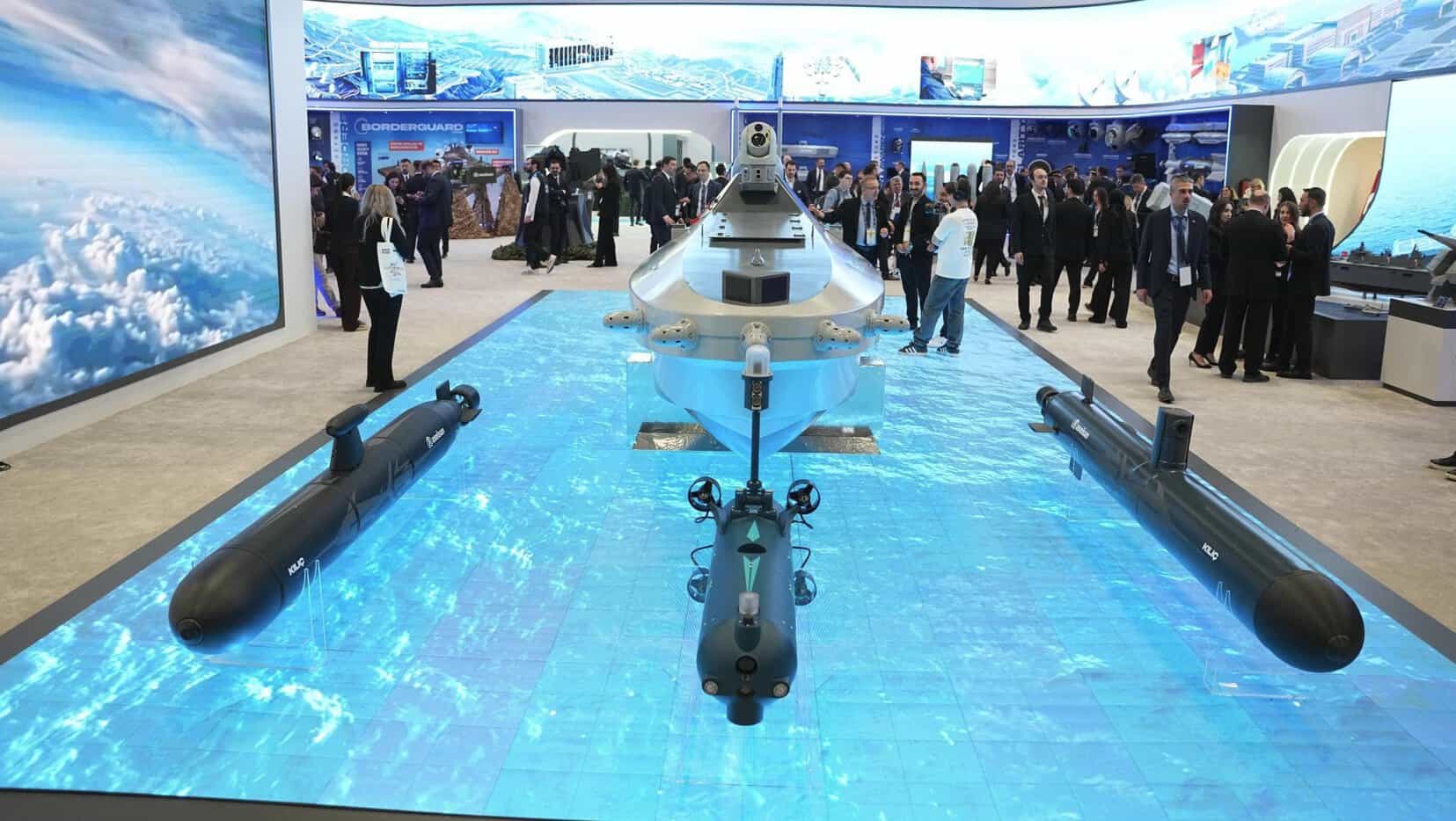 Нові підводні й надводні дрони представила турецька ASELSAN