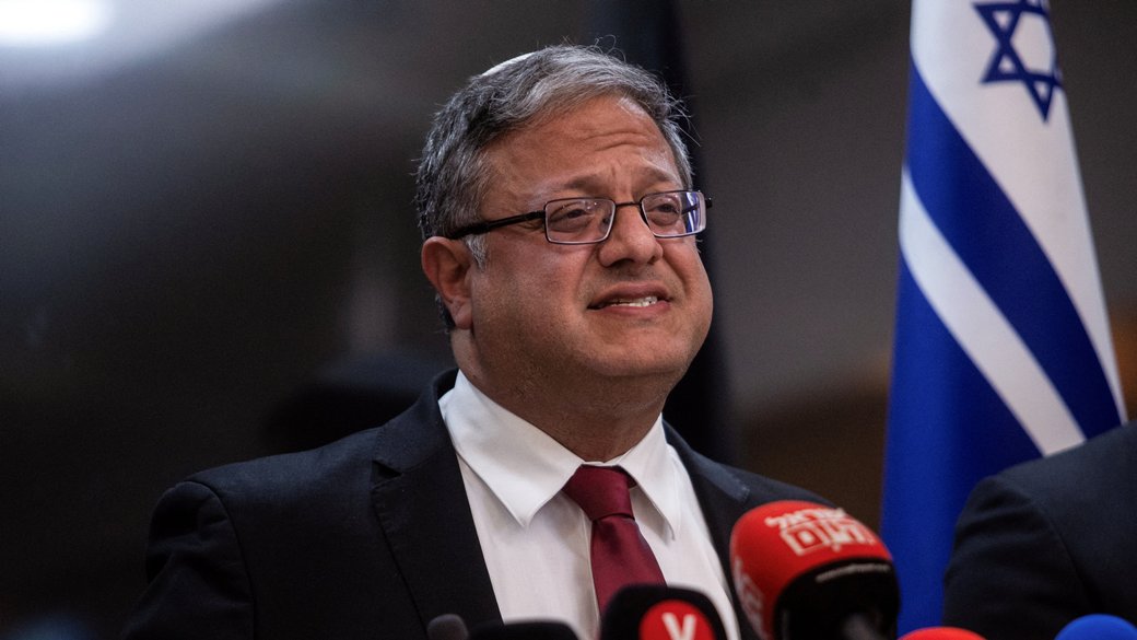 Israeli National Security Minister Itamar Ben-Gvir. Photo credits: REUTERS/Oren Ben Hakoon