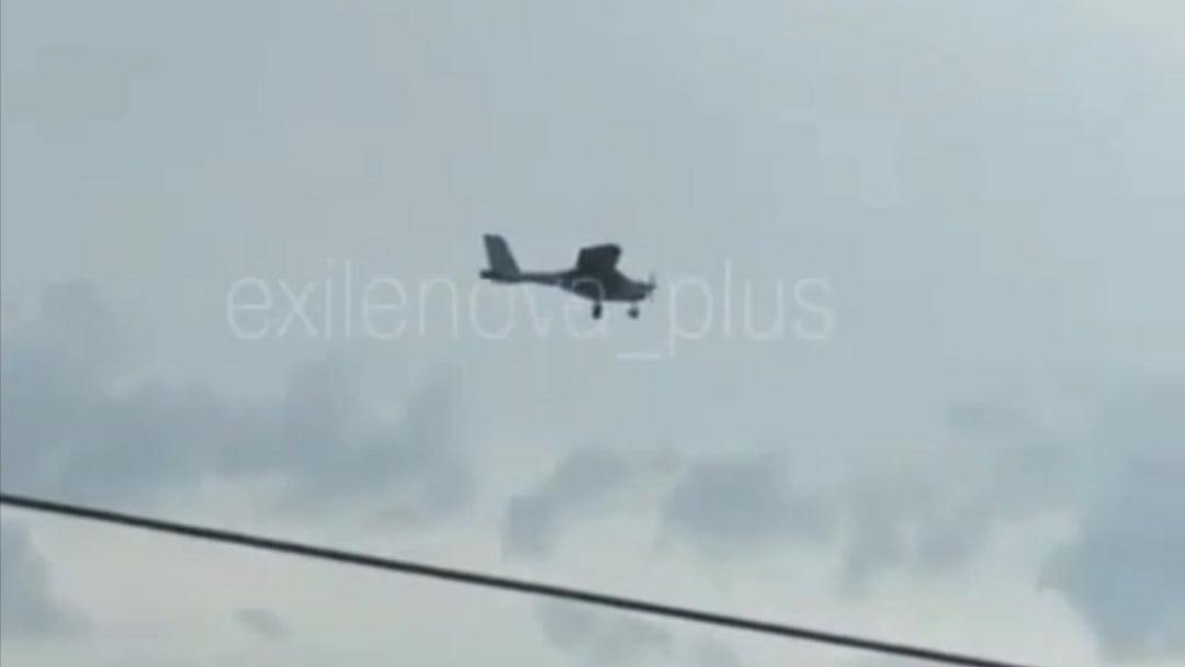 An unmanned aircraft during the attack on Grozny on May 8, 2026. Source: Exilenova+.