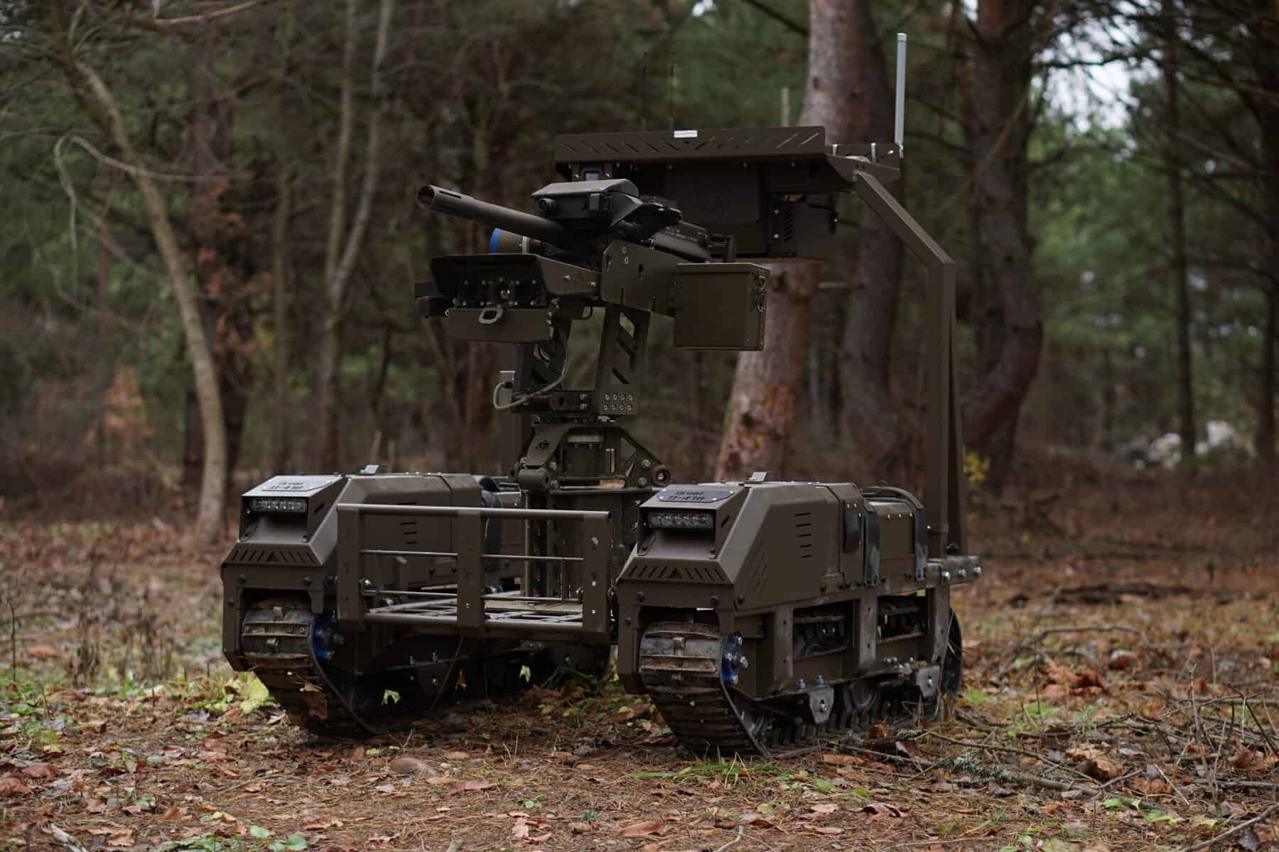 Lava Regiment Carried Out Fully Robotized Operation to Eliminate Russian Forces