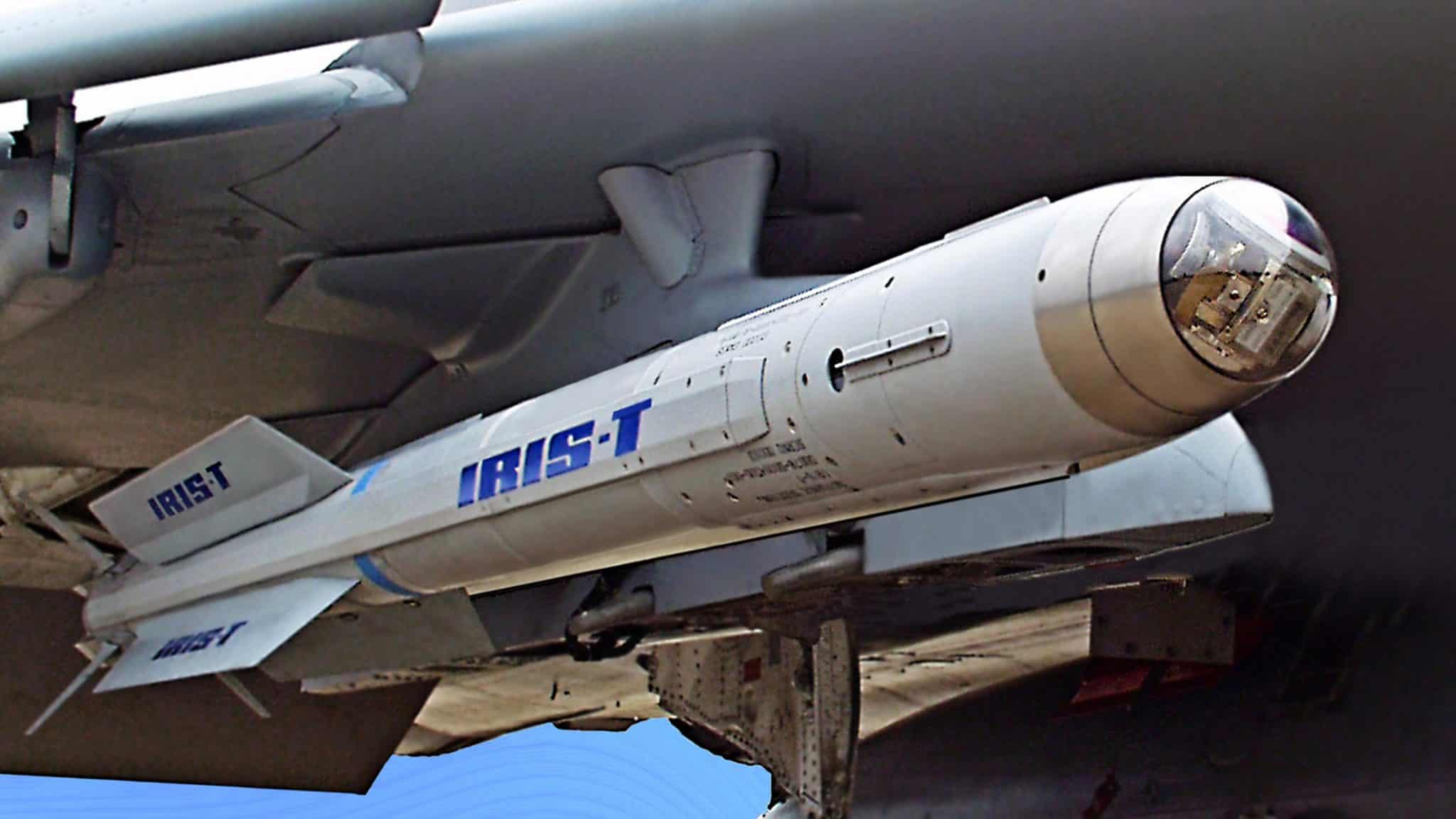 The IRIS-T air-to-air missile. Photo credits: Diehl Defence
