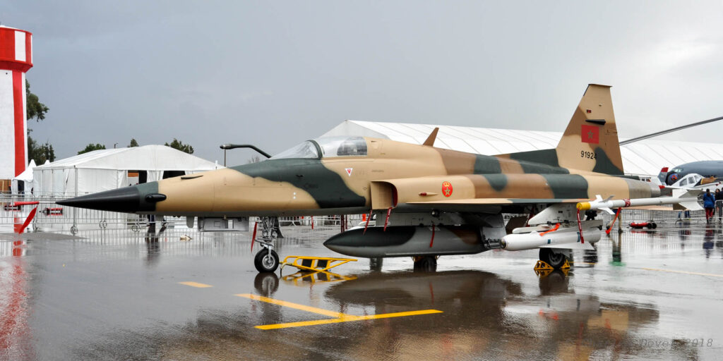 F-5E 91924 Королівських ВПС Марокко, авіашоу в Маррекеші, Марокко, 27 жовтня 2018 року. Фото Charles Dover