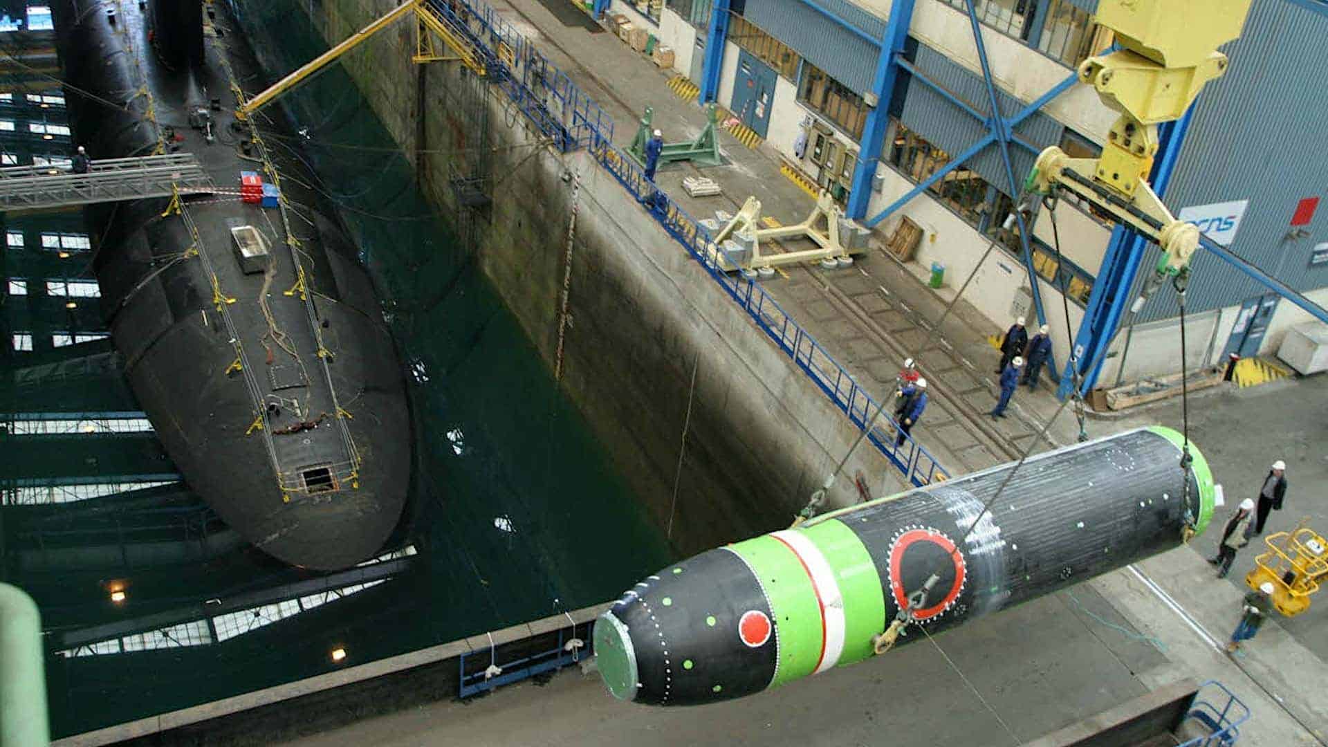 French intercontinental ballistic missile M51. Photo credits: Ministry of Armed Forces of France