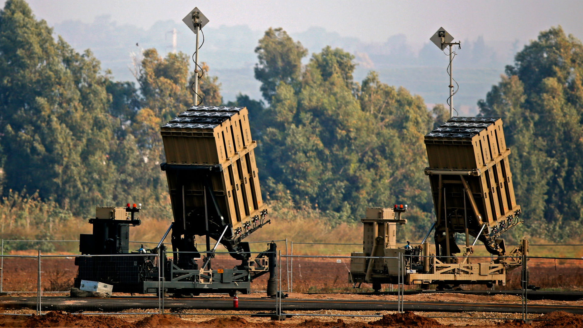 Iron Dome air defense system. Photo from open sources