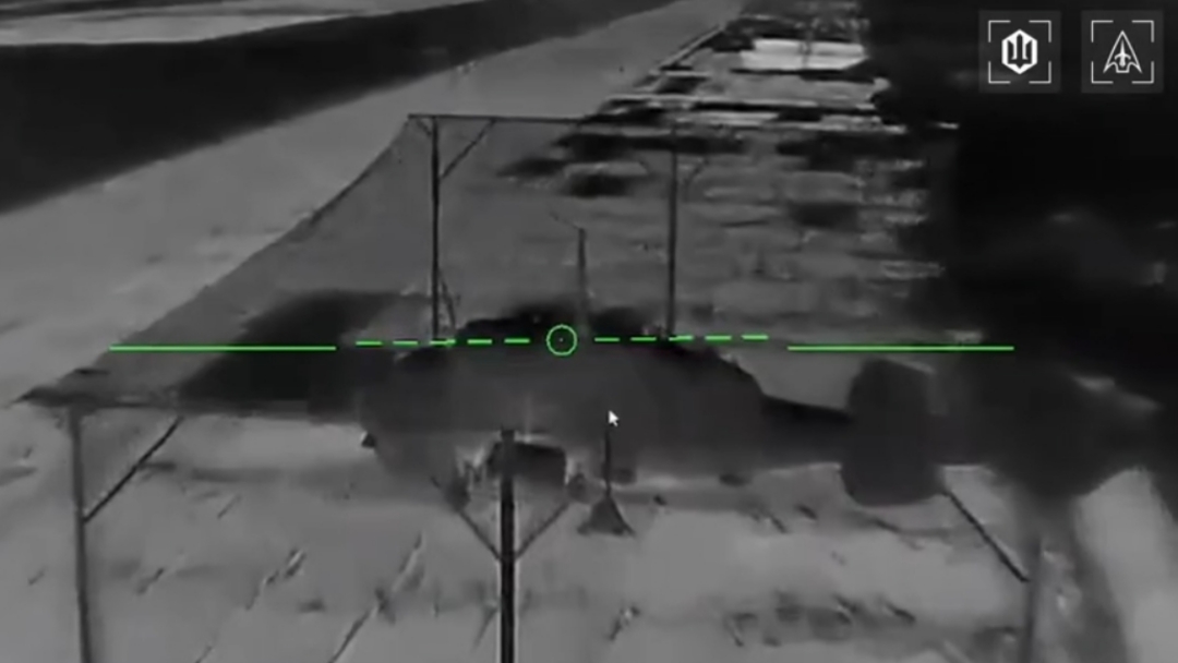 The Russian Ka-27 helicopter in the sights of a Ukrainian drone. Yeysk, May 15, 2026. Source: USF of the Armed Forces of Ukraine.