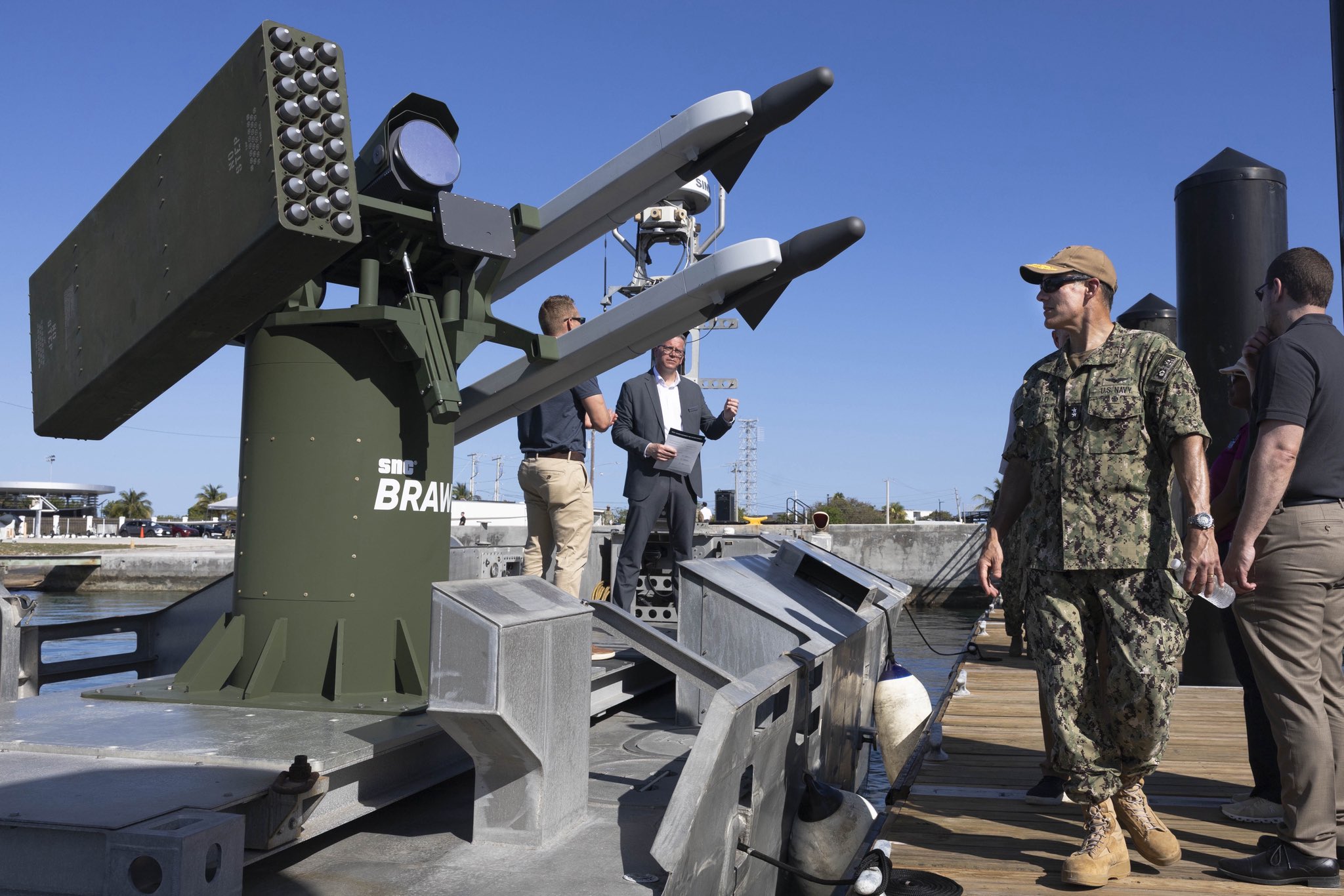 Textron оснастила морський безпілотник CUSV системою ППО BRAWLR