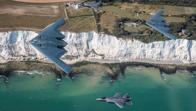 Illustrative image of NATO’s strategic nuclear deterrence exercise Steadfast Noon. Photo credits: NATO