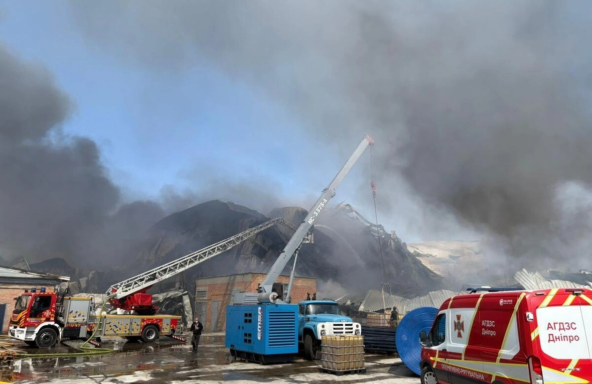 Russian Strike Destroys UN Humanitarian Aid Warehouse in Dnipro City, Killing Two People