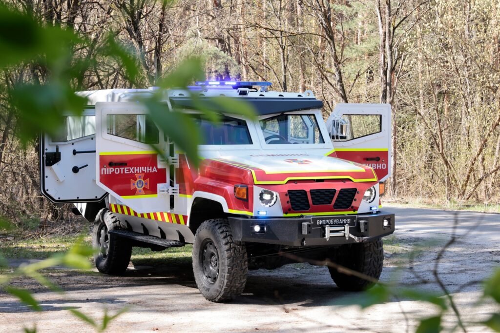 Оперативно піротехнічна машина UAT-TISA (OPM). Фото UkrArmoTech