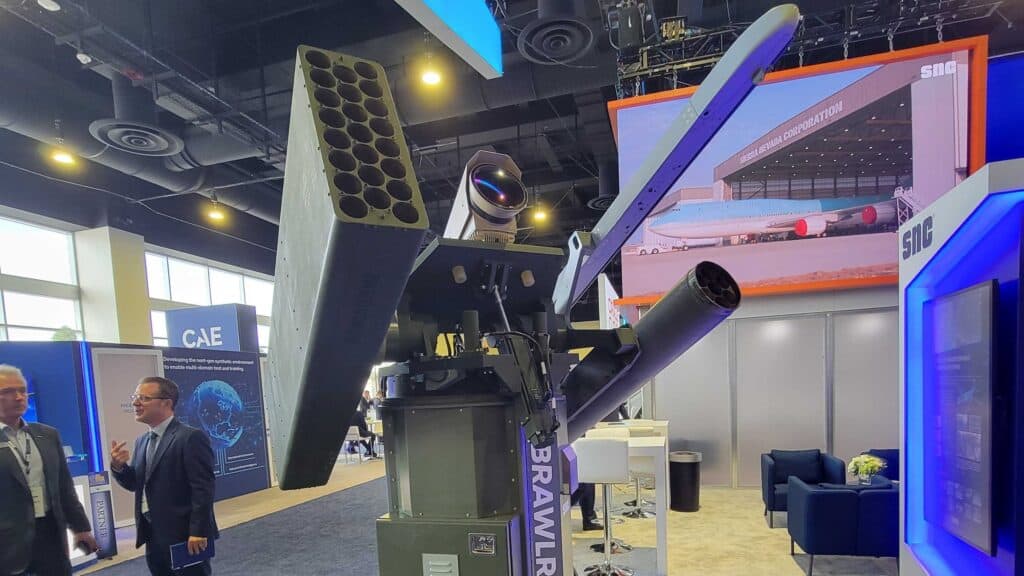 Sierra Nevada’s BRAWLR system. Photo credits: breakingdefense
