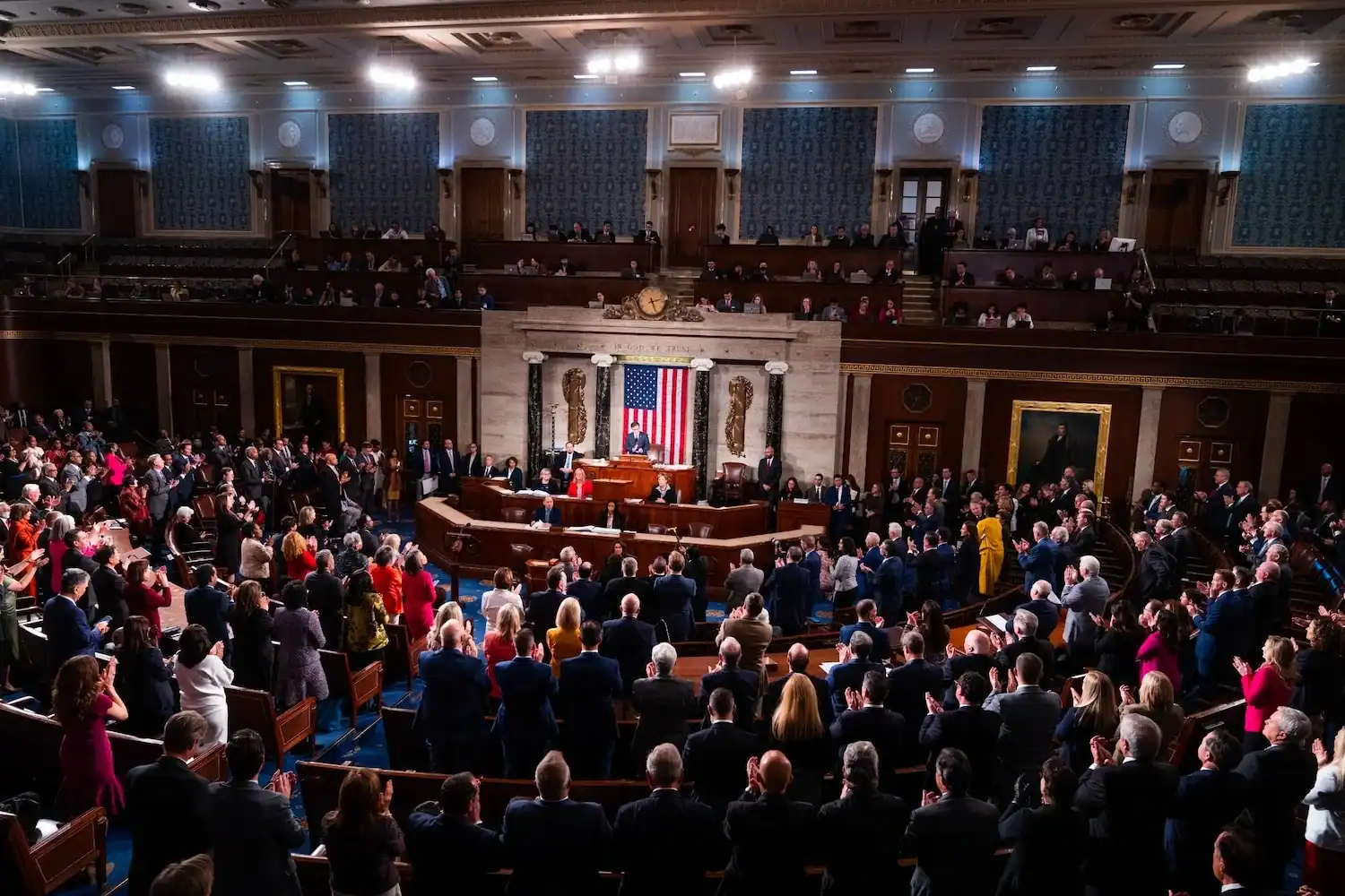 The US House of Representatives. Illustrative image from open sources