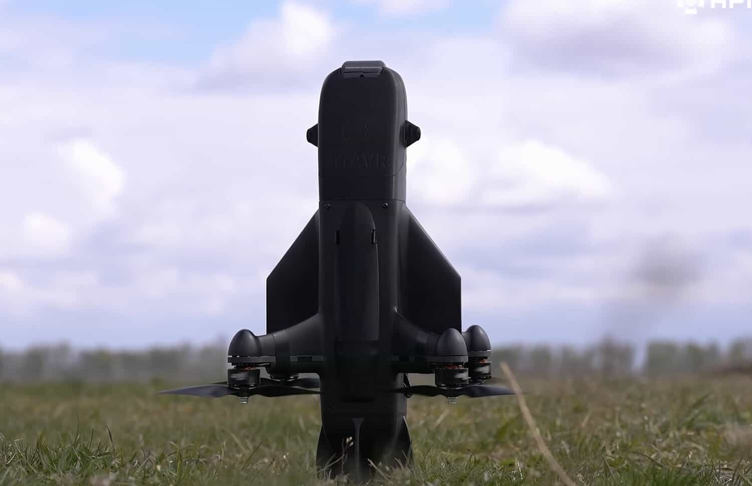 Український перехоплювач LITAVR компанії F-DRONES. Травень 2026. Джерело: YouTube канал "Армія – Медіа Сил оборони України"