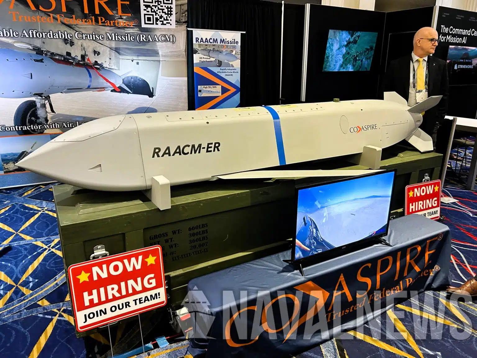 У США представили надруковану на 3D-принтері крилату ракету RAACM-ER