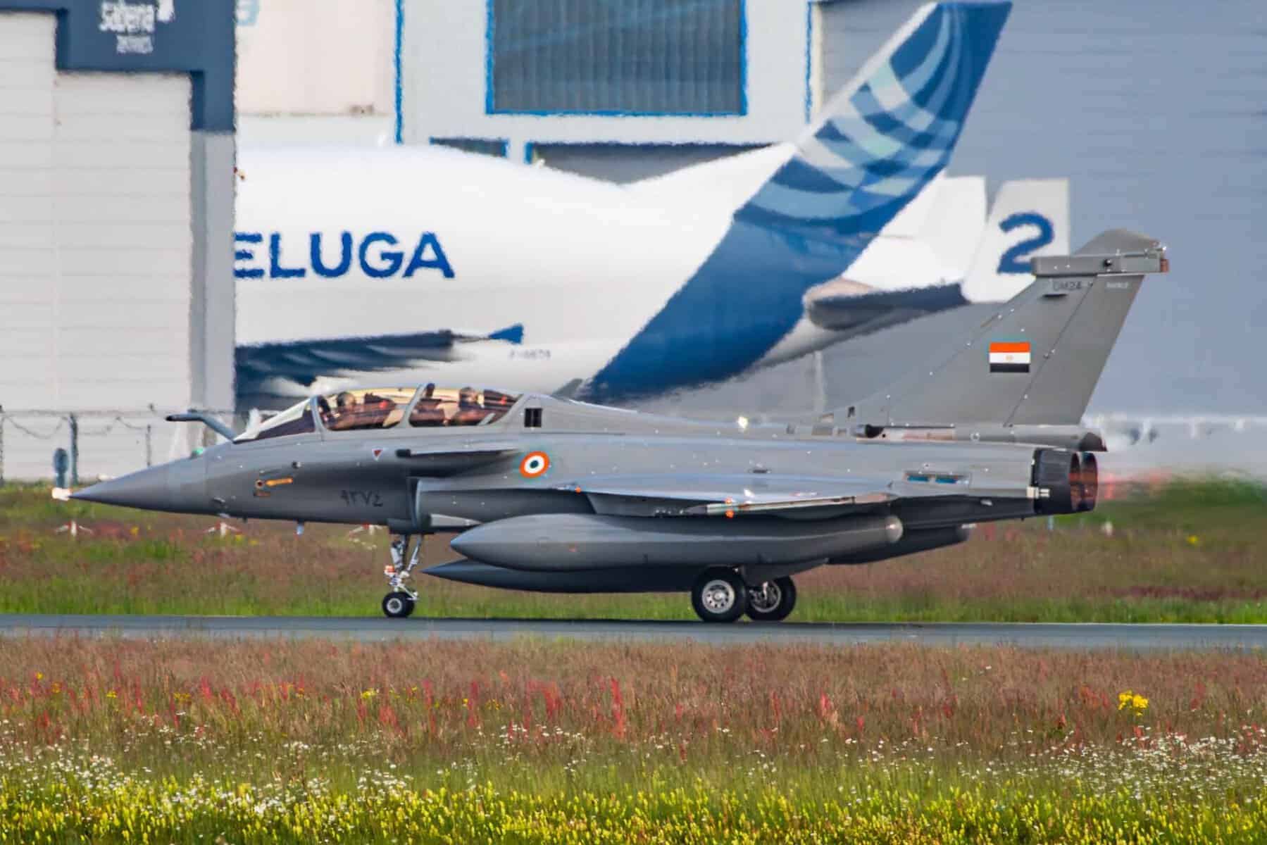 Rafale DM24 for the Egyptian Air Force at the Dassault airfield. May 12, 2026. Photo credits: AT_AeroSpot