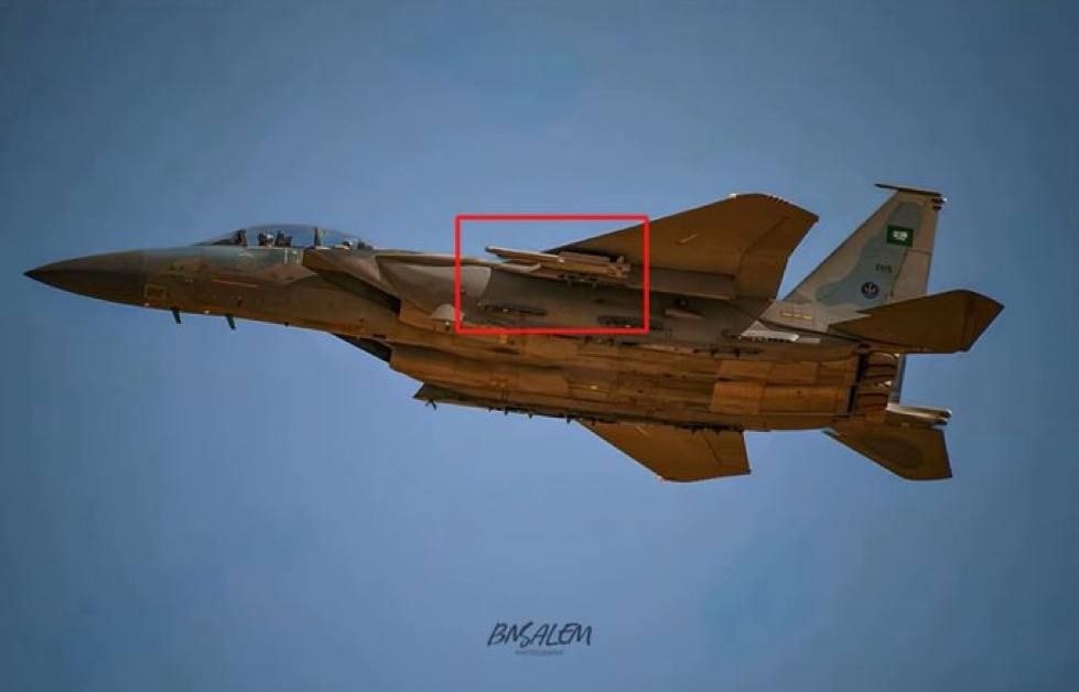 Саудівська Аравія першою інтегрувала ракети IRIS-T на F-15