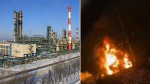 Дрони уразили у Ярославлі один із найбільших НПЗ РФ – «Славнефть-ЯНОС»